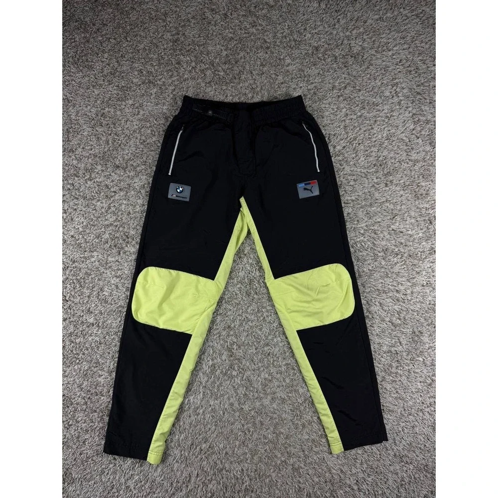 Puma x BMW Motorsport Street Woven Pants 599485-05 Men's Size Medium